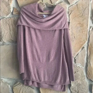Wearing Your Heart On Your Sleeve Mauve Sweater